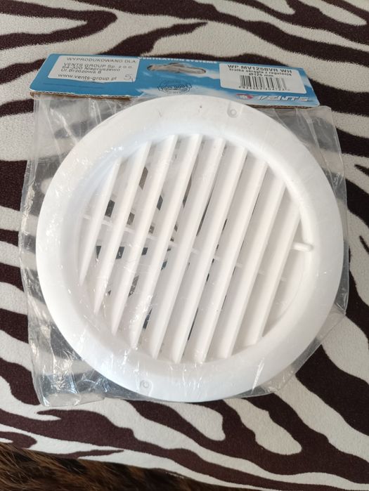 Kratka okrągła z regulacją fi 125 mm