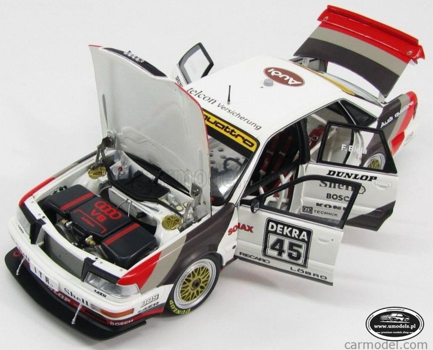 Minichamps Audi V8 Quattro DTM 1990 Rohrl 1990 1/18