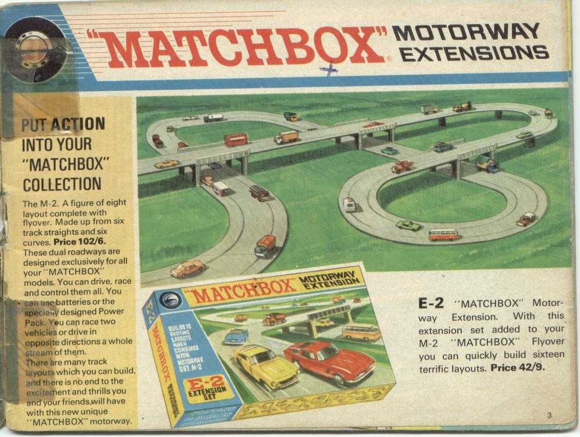 Matchbox katalog modeli 1969 rok skan