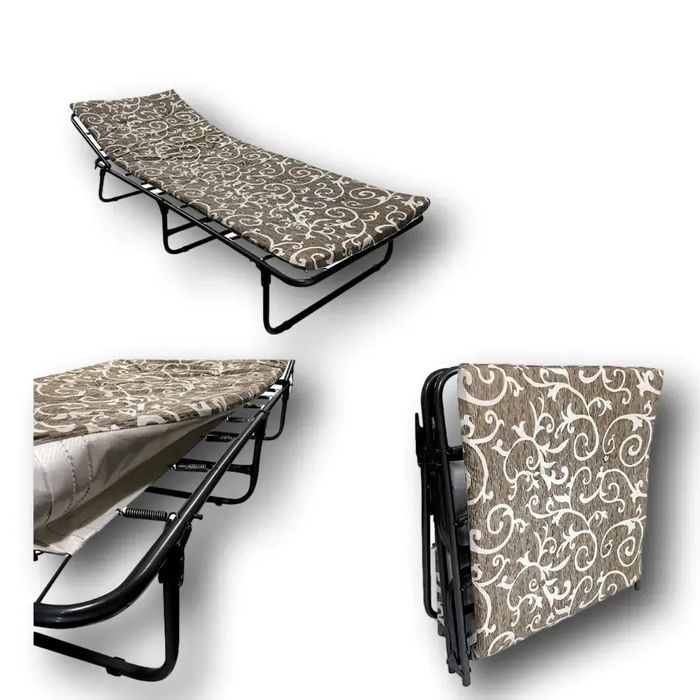 Розкладачка розкладушка ліжко з матрацом Марія М30