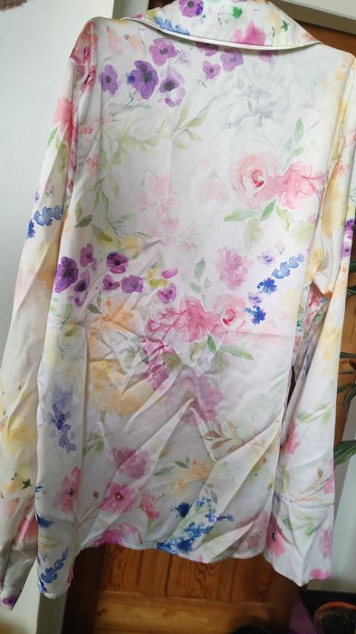 Koszula pizamowa w kwiaty