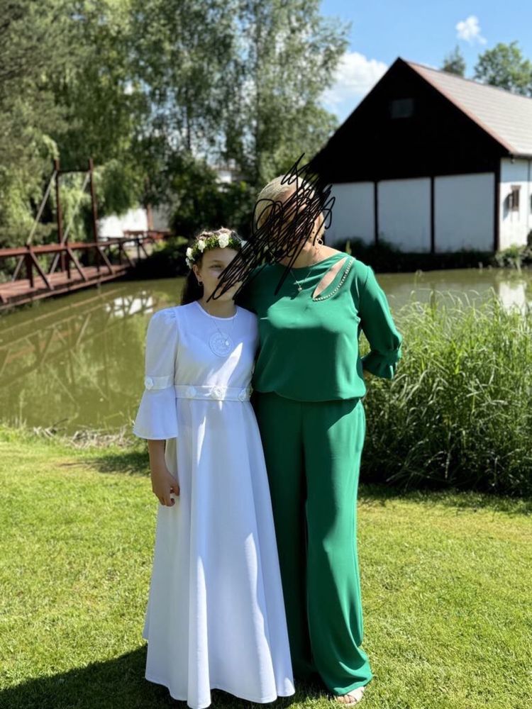 Alba , sukienka komunijna biała