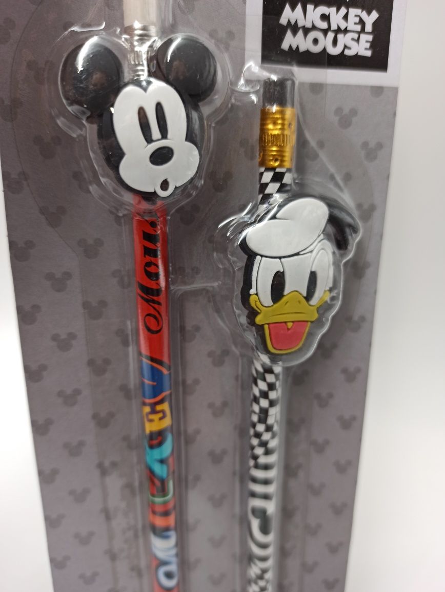 Ołówek HB z gumką 2 szt Mickey Mouse