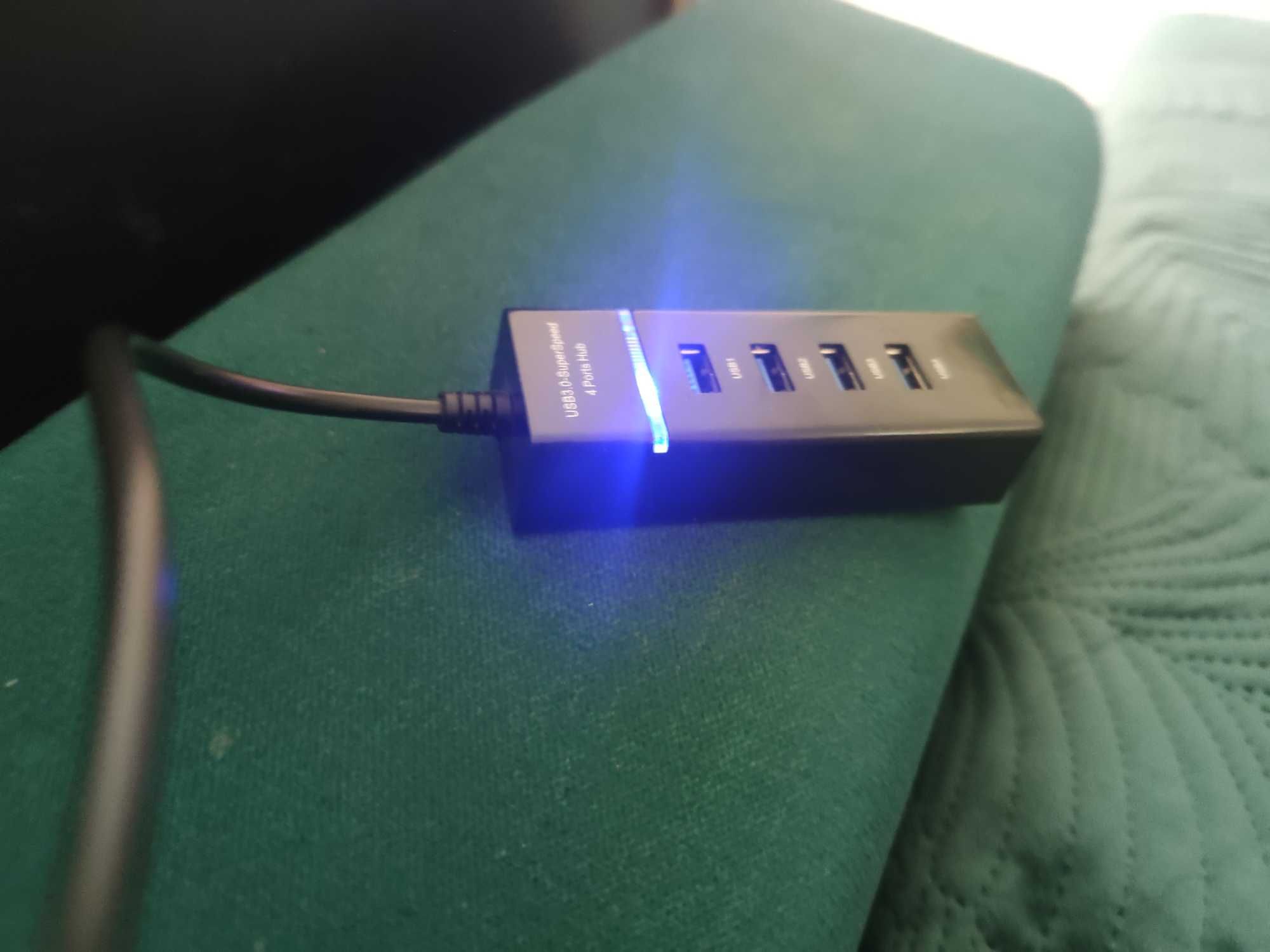 Usb 3.0 Super Speed 4 Ports Hub Rozgałęźnik