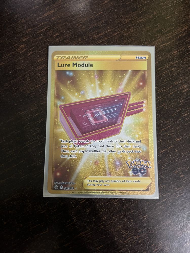 Karty pokemon oryginalne starsze secret rare trainer item Lure Module