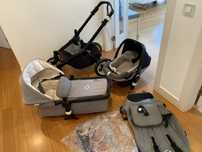 Carrinho de bebé premium Bugaboo Buffalo + cadeira auto (3 em 1)