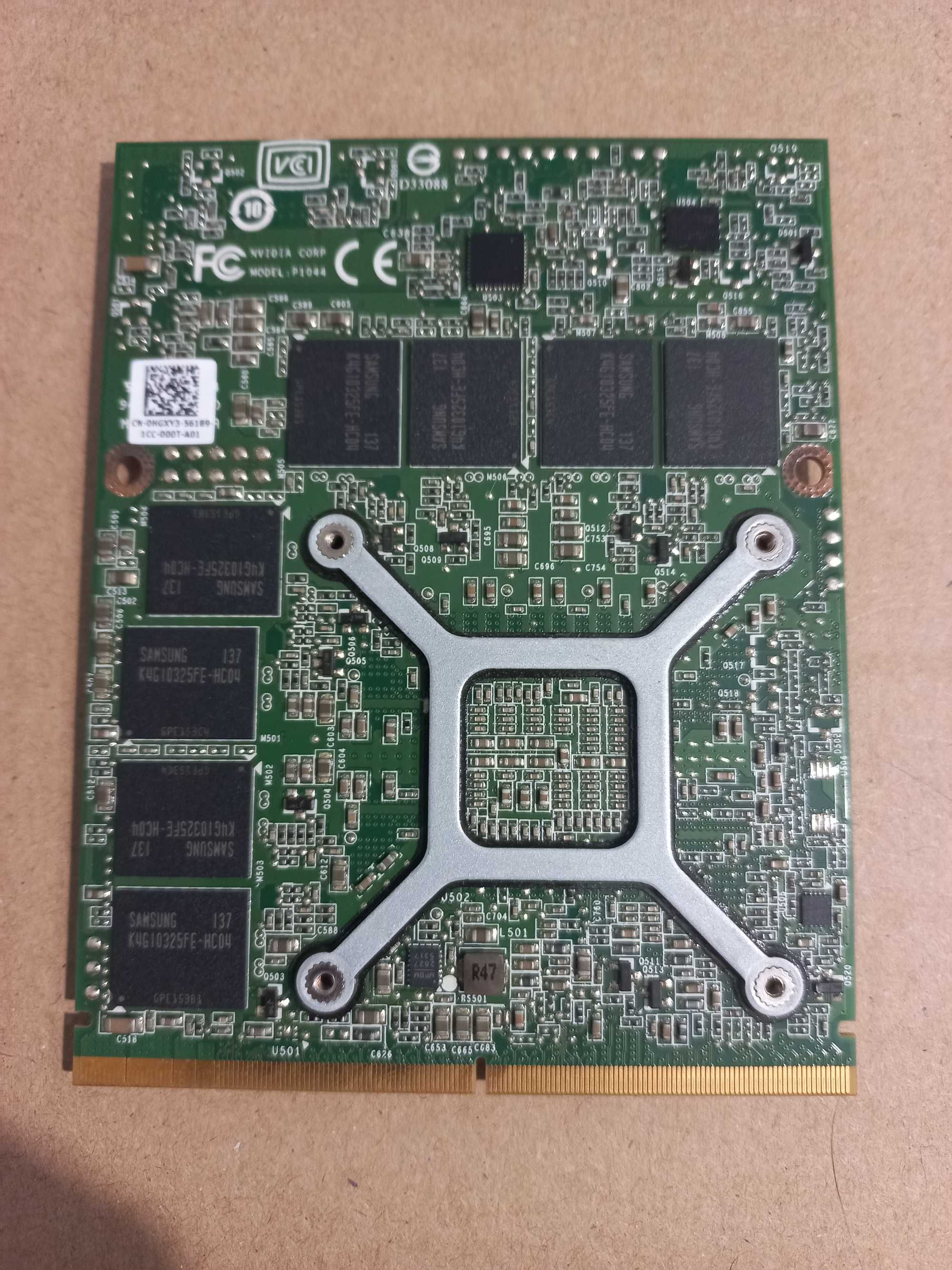 Видео карта NVIDIA QUADRO 4000M.на запчасти