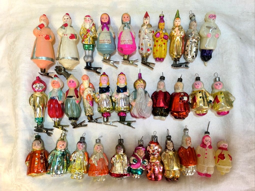 Ёлочные игрушки СССР