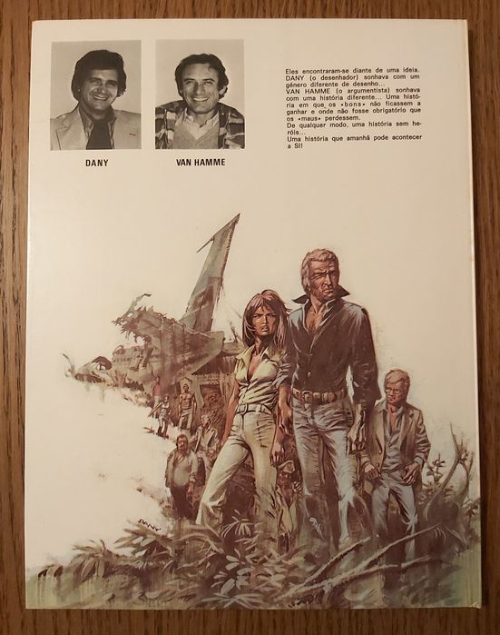 História sem Heróis, livro de Banda desenhada, por Dany e Van Hamme,
