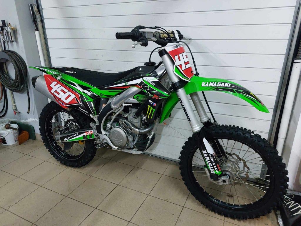 Kawasaki kx450 po remoncie 18mth