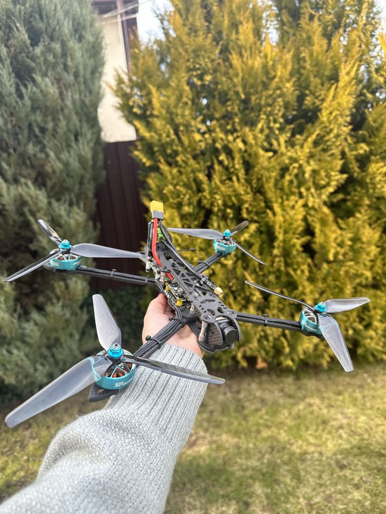 FPV 7дюймів.Дрон,ELRS 915 VTX 5.8G , камікадзе, квадрокоптер,НАЯВНІСТЬ