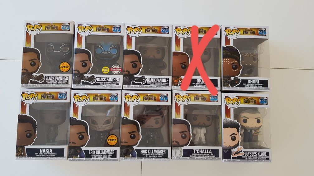 Funko pop Marvel Black Panther