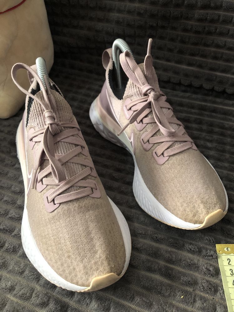 NIKE REACT (37-37.5) 23.5см Infinity Run женские кроссовки беговые ори