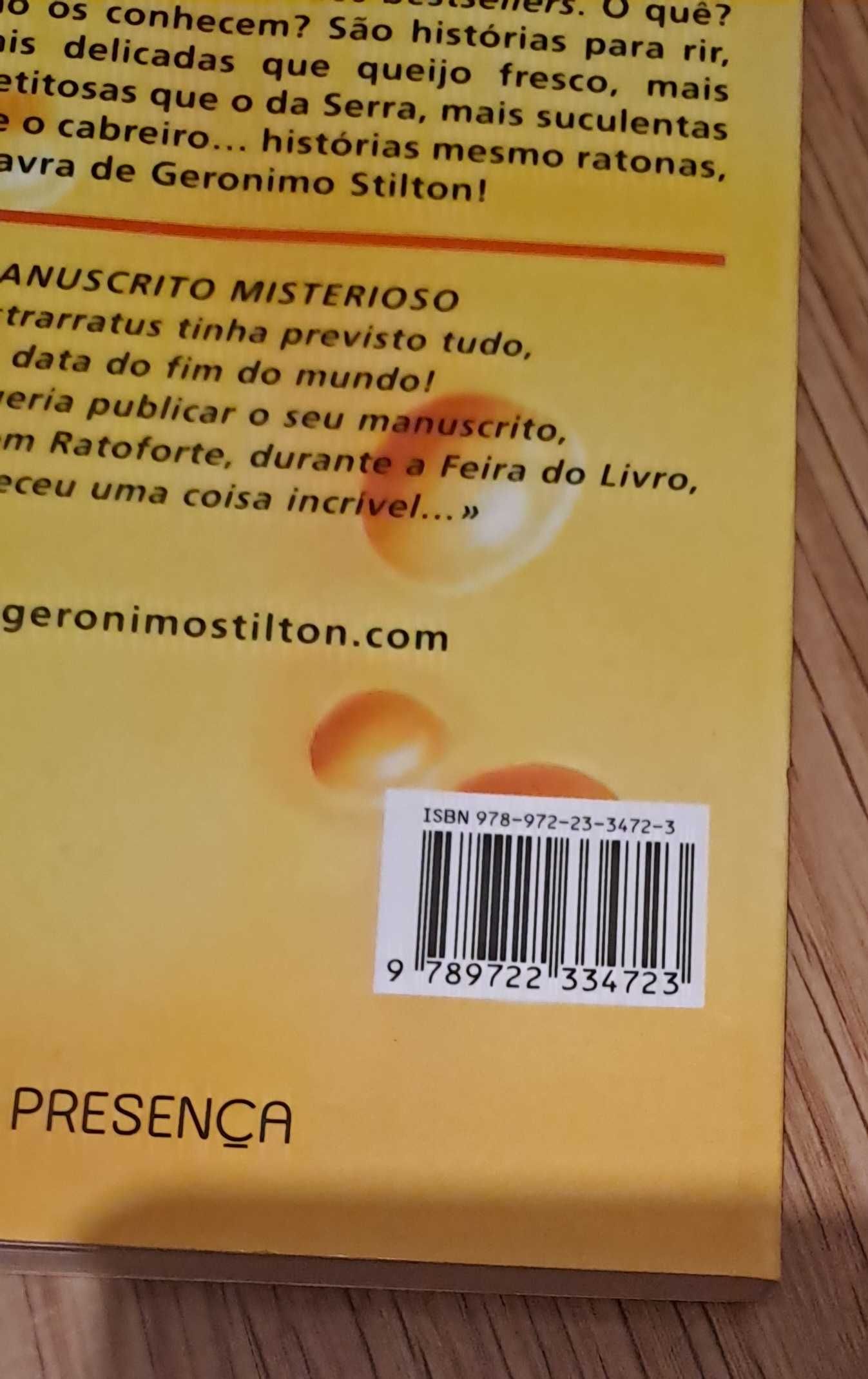 Livro: N.º 1 de Geronimo Stilton - O Manuscrito Misterioso