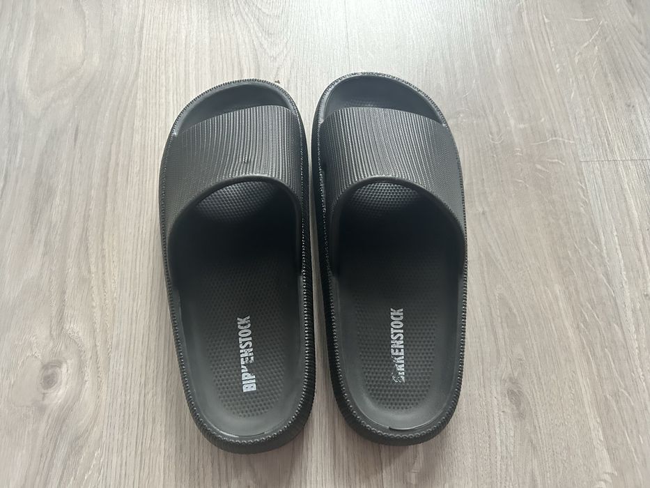 Klapki meskie czarne rozmiar 42 jak Birkenstock