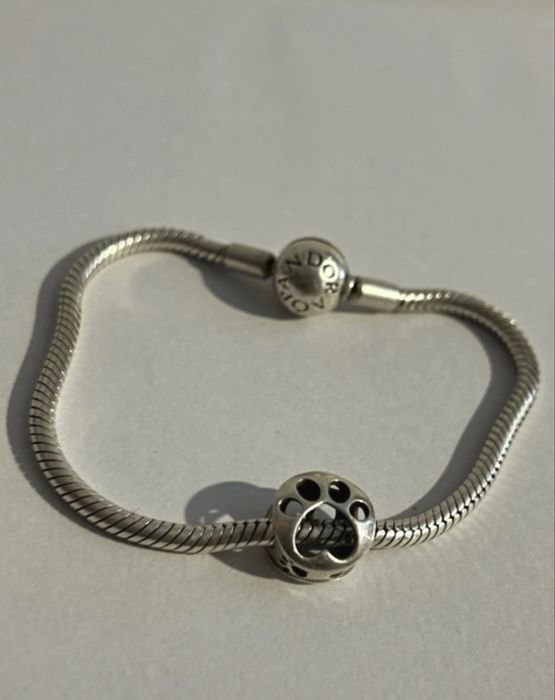 Pulseira e Conta Pandora