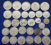 Продам срібні монети різних країн