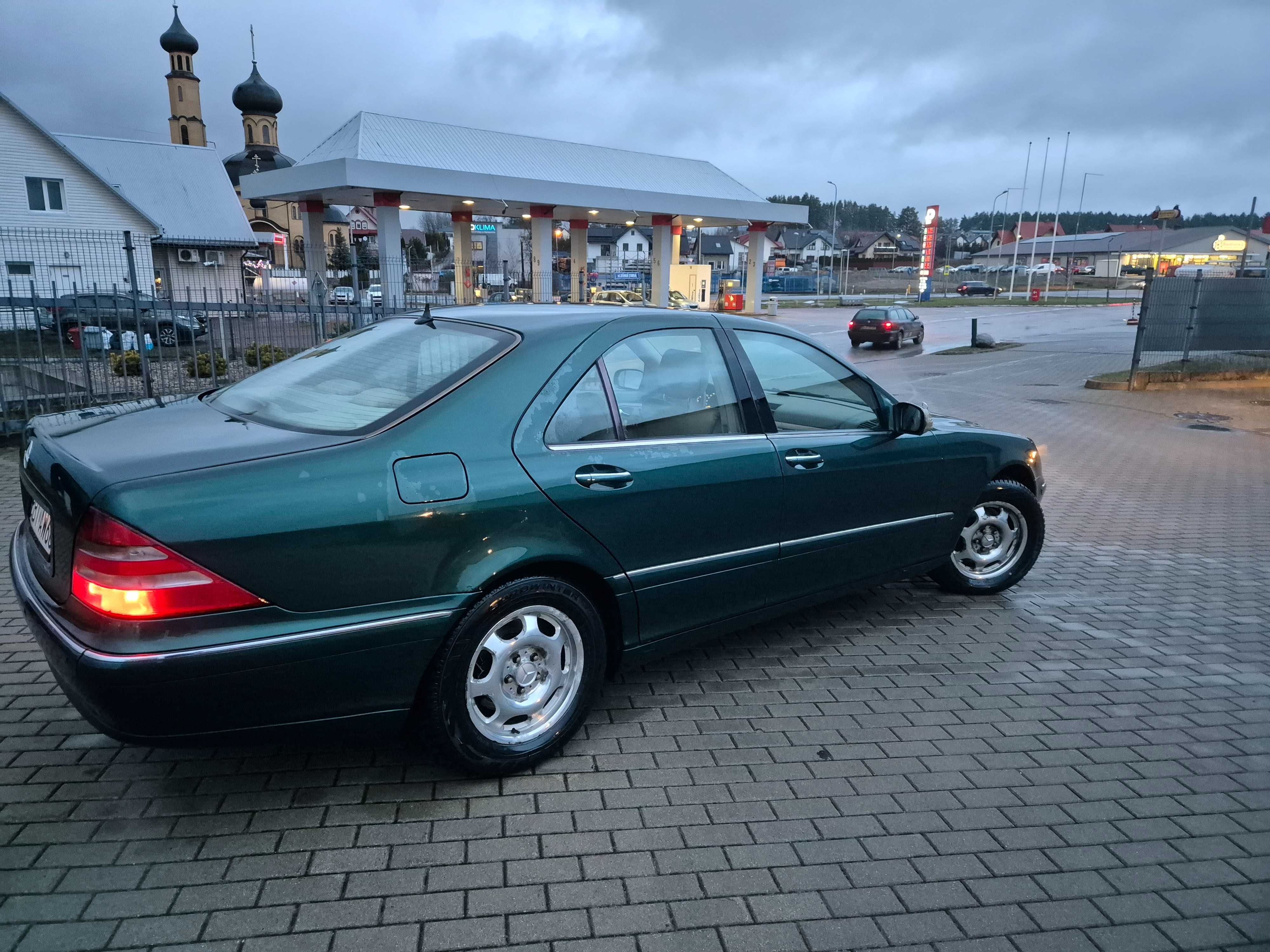 Mercedes S klasa 3.2 CDI zielony butelkowy możliwa zamiana ;)