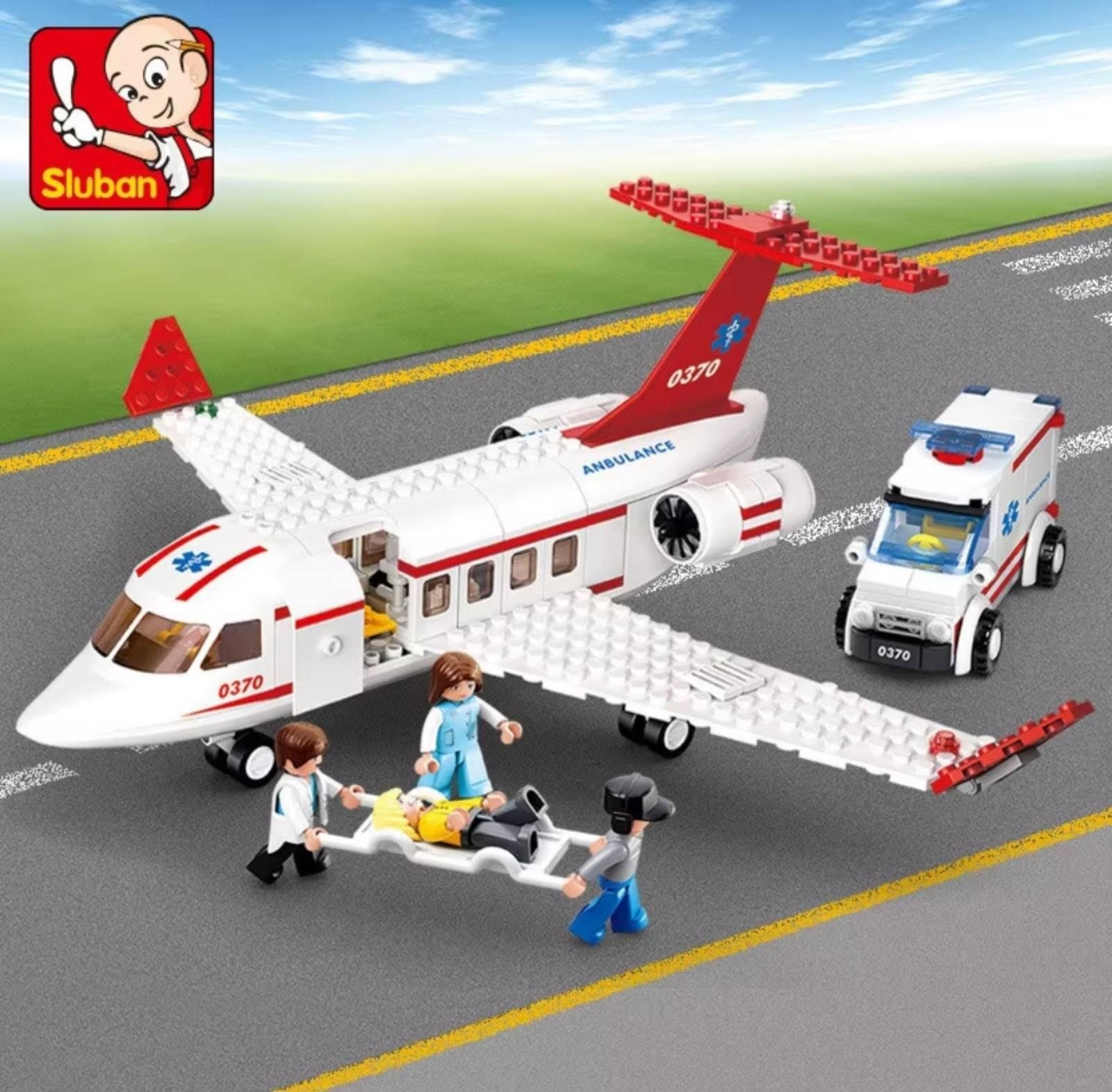 Детский конструктор  самолёт почта 463 шт Lego Лего