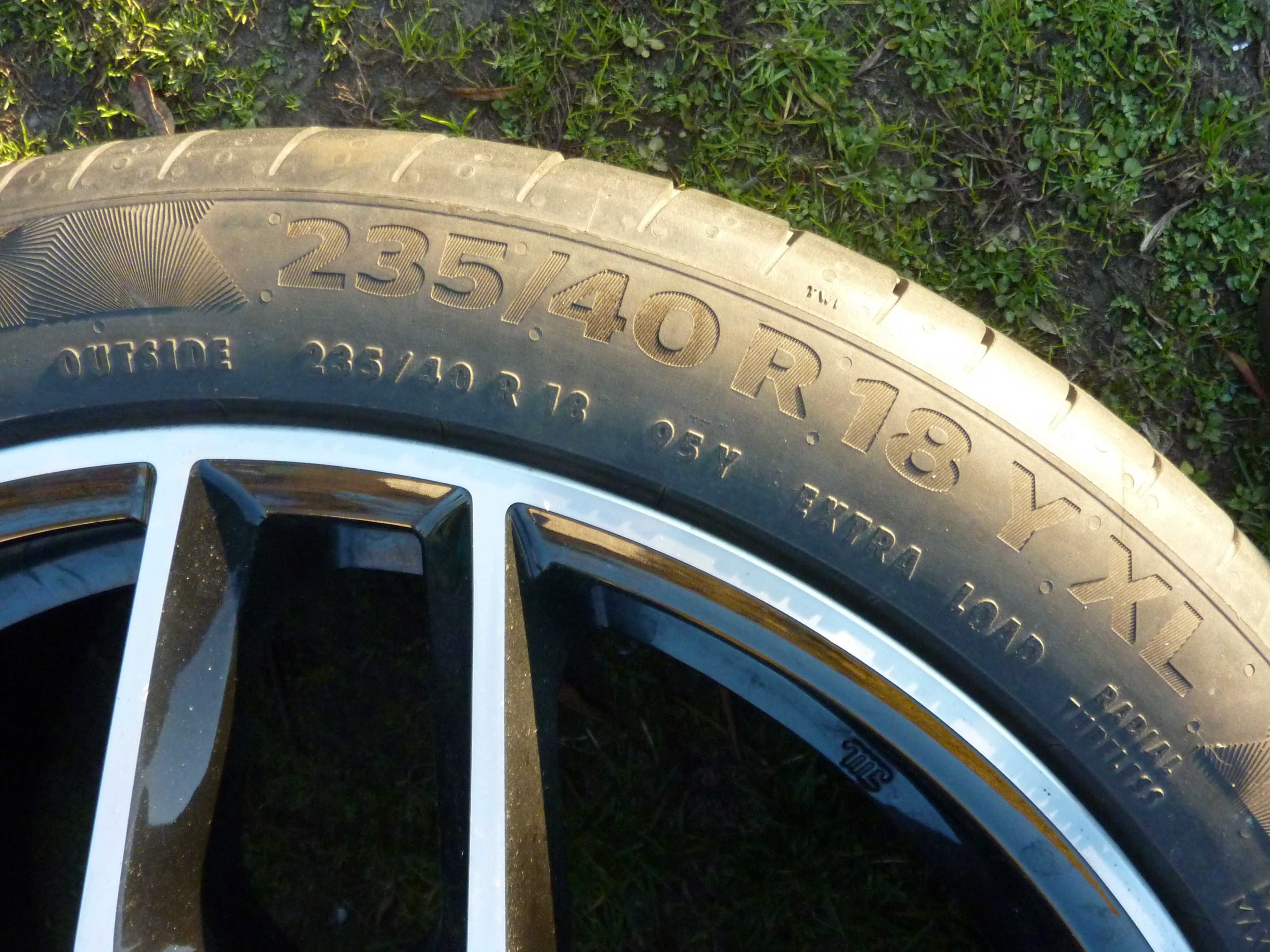 VW SEAT SKODA AUDI opony felgi ANZIO WHEELS koła 235/40 R18 YXL