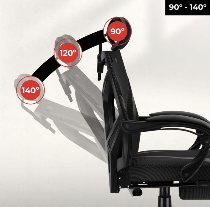 Fotel Gamingowy HUZARO COMBAT 5.0 Black