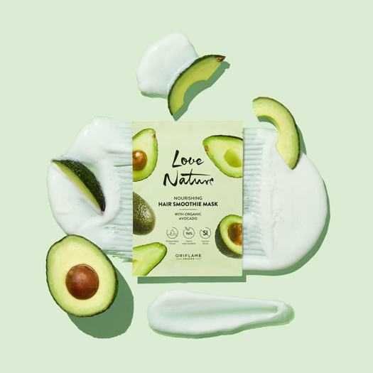 Oriflame Máscara Nutritiva com Abacate Biológico Love Nature