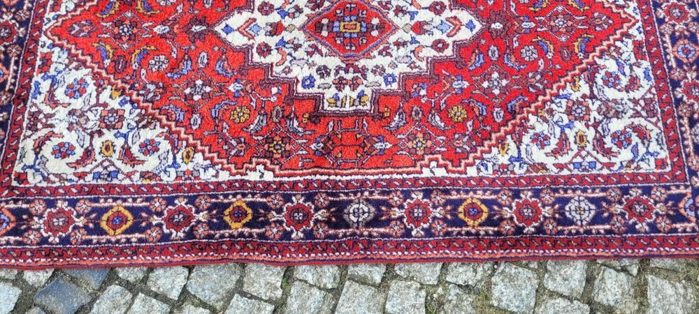 -70% bidjar lśniący perski dywan ręcznie tkany unikat 80/130cm