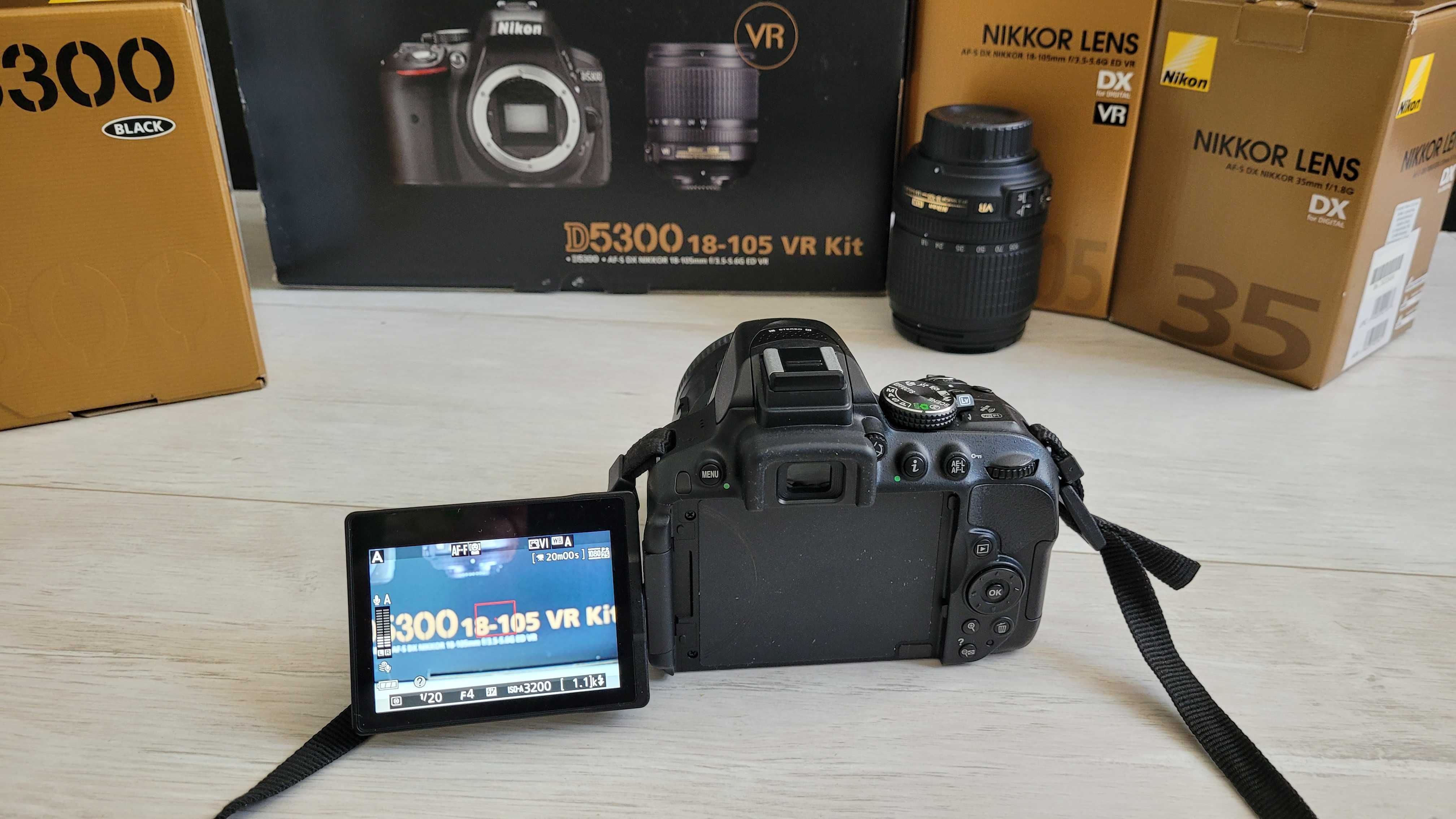 Nikon D5300 z dwoma obiektywami!