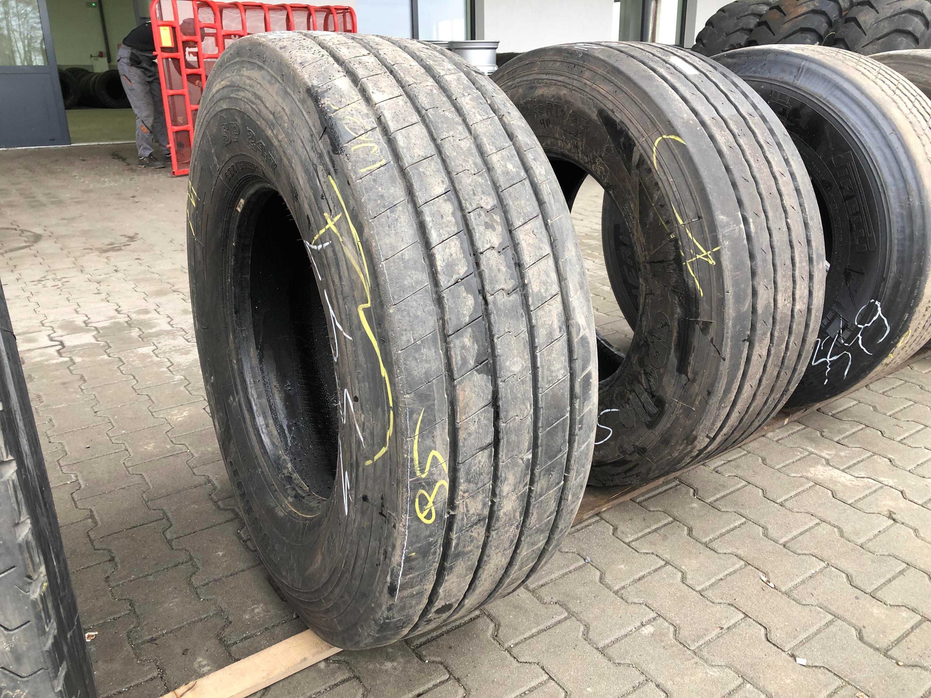 Opona 385/65R22.5 DUNLOP SP247 Naczepowa 12-13mm
