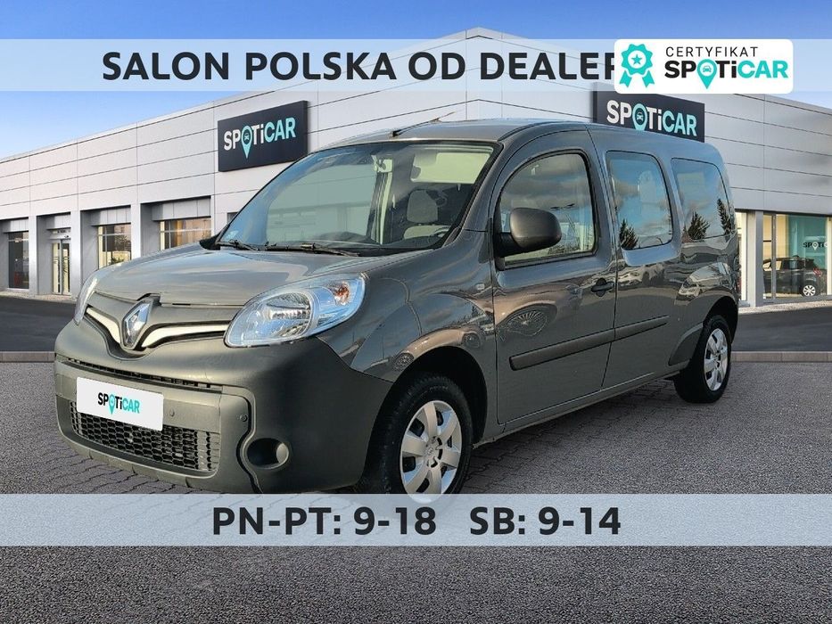 Renault Kangoo Maxi 1.5 dCi Pack Clim SalonPL Niski Przebieg Serwis ASO Od Ręki