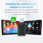 Bezprzewodowy Adapter Mini USB CarPlay do iPhone iOS ANDROID AUTO NOWY