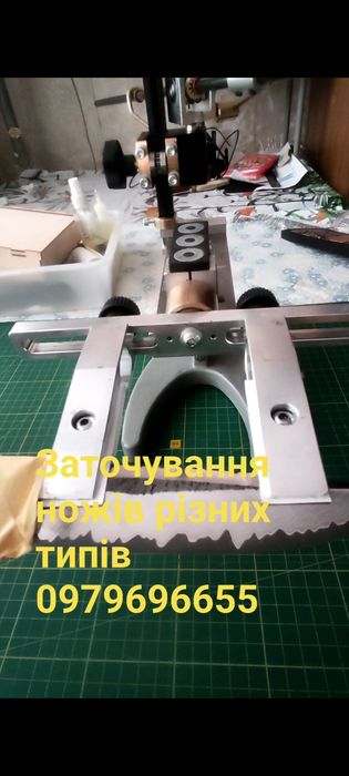 Заточування ножів різних типів