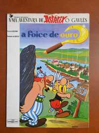 Livro Banda Desenhada - Asterix e a Foice de Ouro