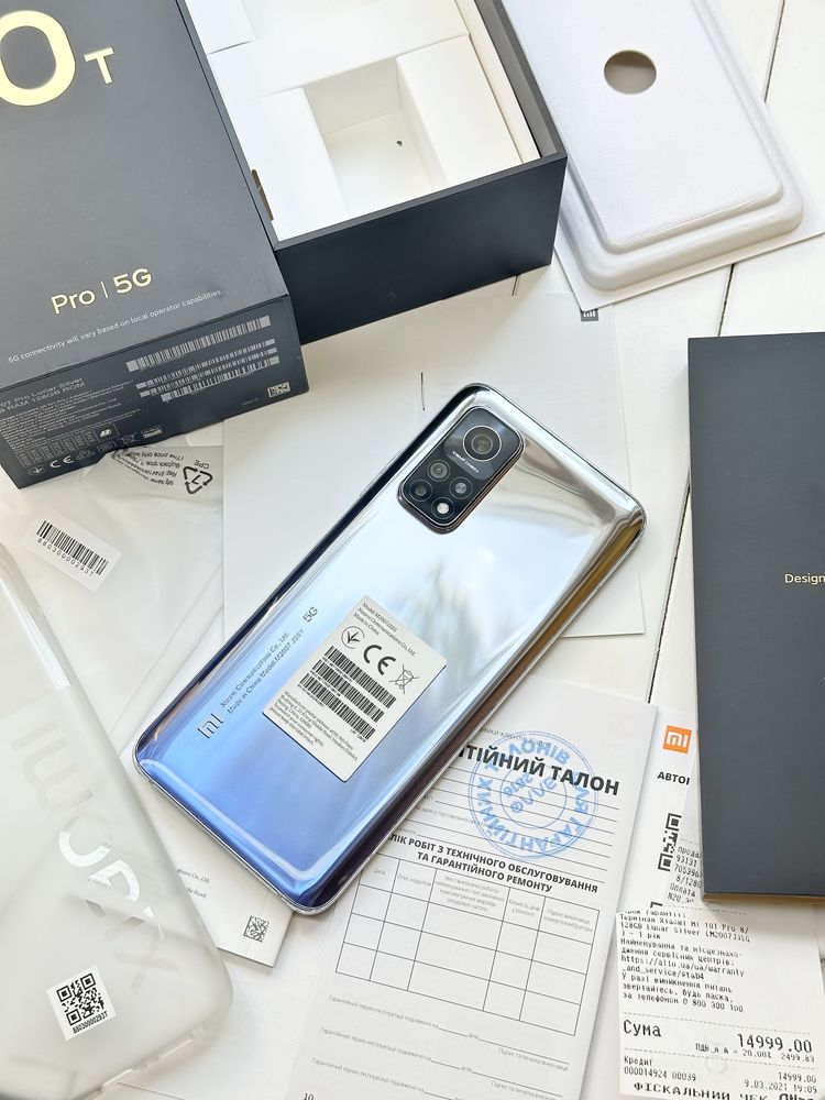 8+3/128Gb Xiaomi Mi 10T PRO Флагман! Чек! Відмінний стан!  Гарантія!