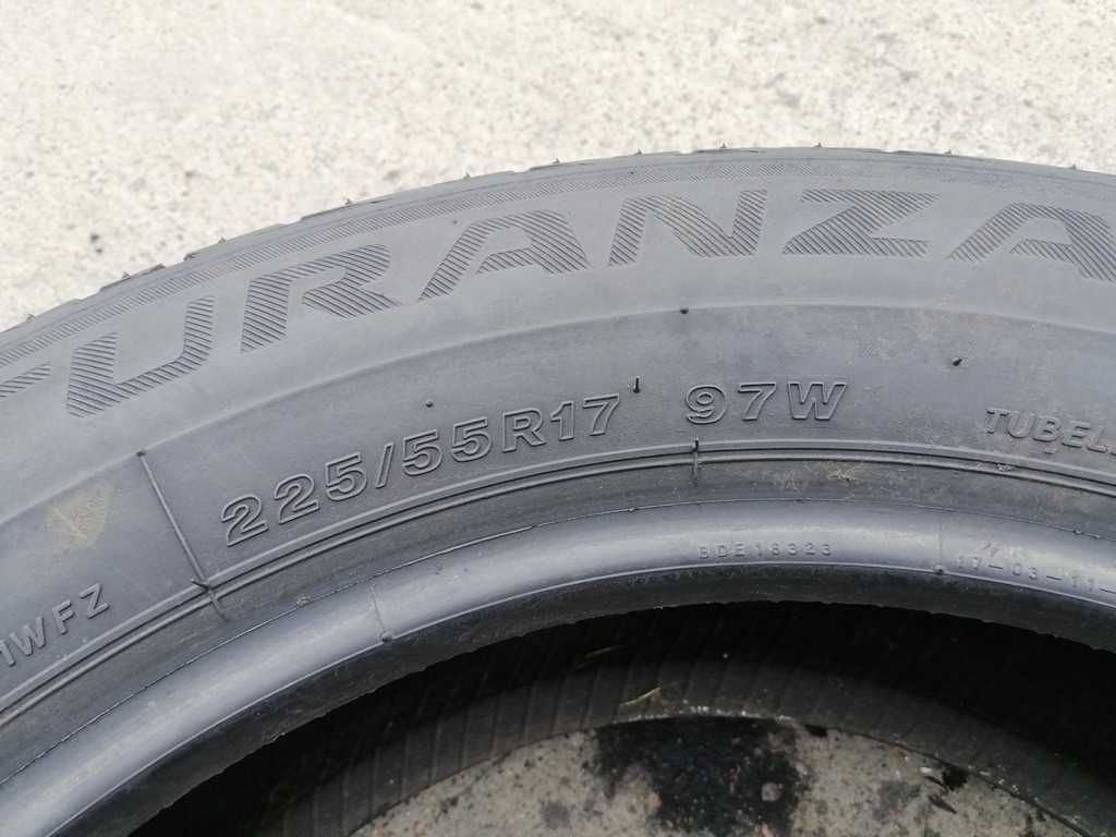 225/55R17 97W Bridgestone Turanza T001 шини бу літо 2 штуки