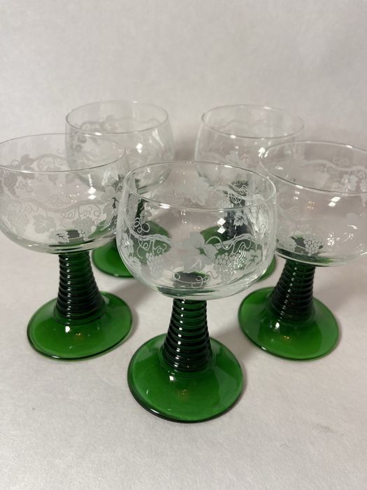 Remery kieliszki francuskie lata 70’   Szkło