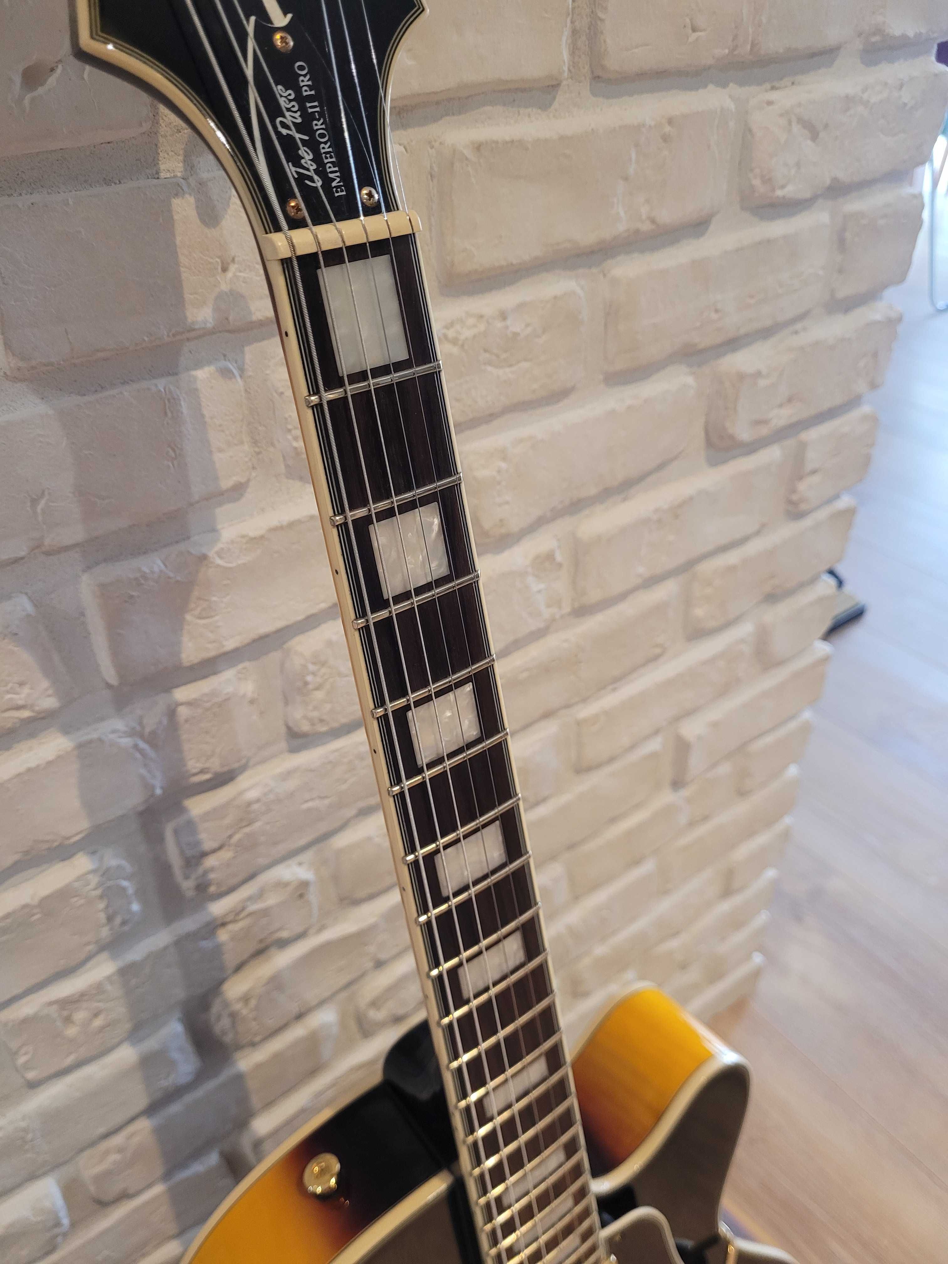 Epiphone Joe Pass Emperor II PRO Vintage Sunburst