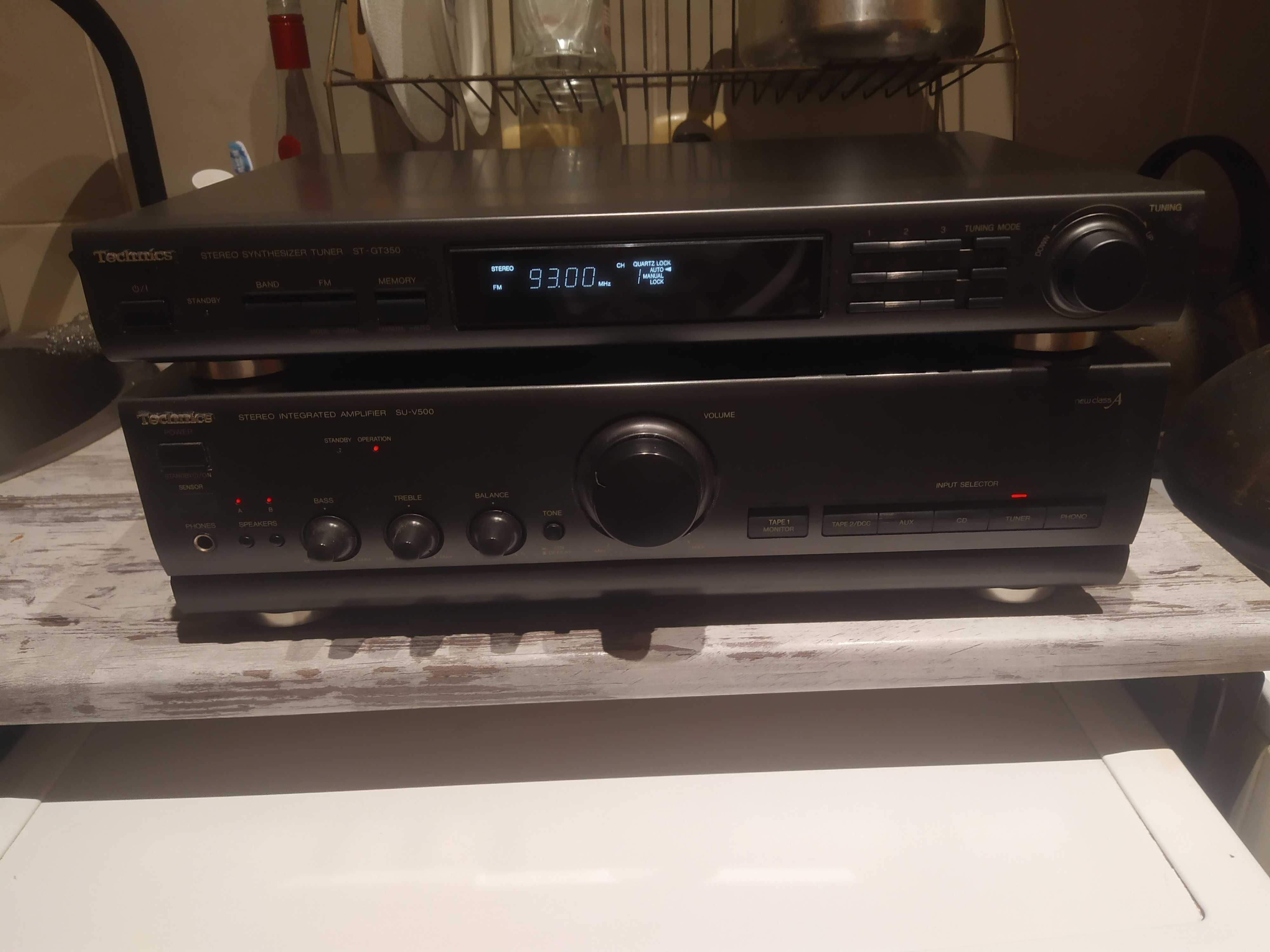Sprzedam zestaw wzmacniacz i tuner technics.