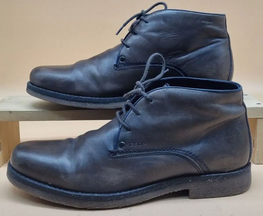 Зимові шкіряні ботинки