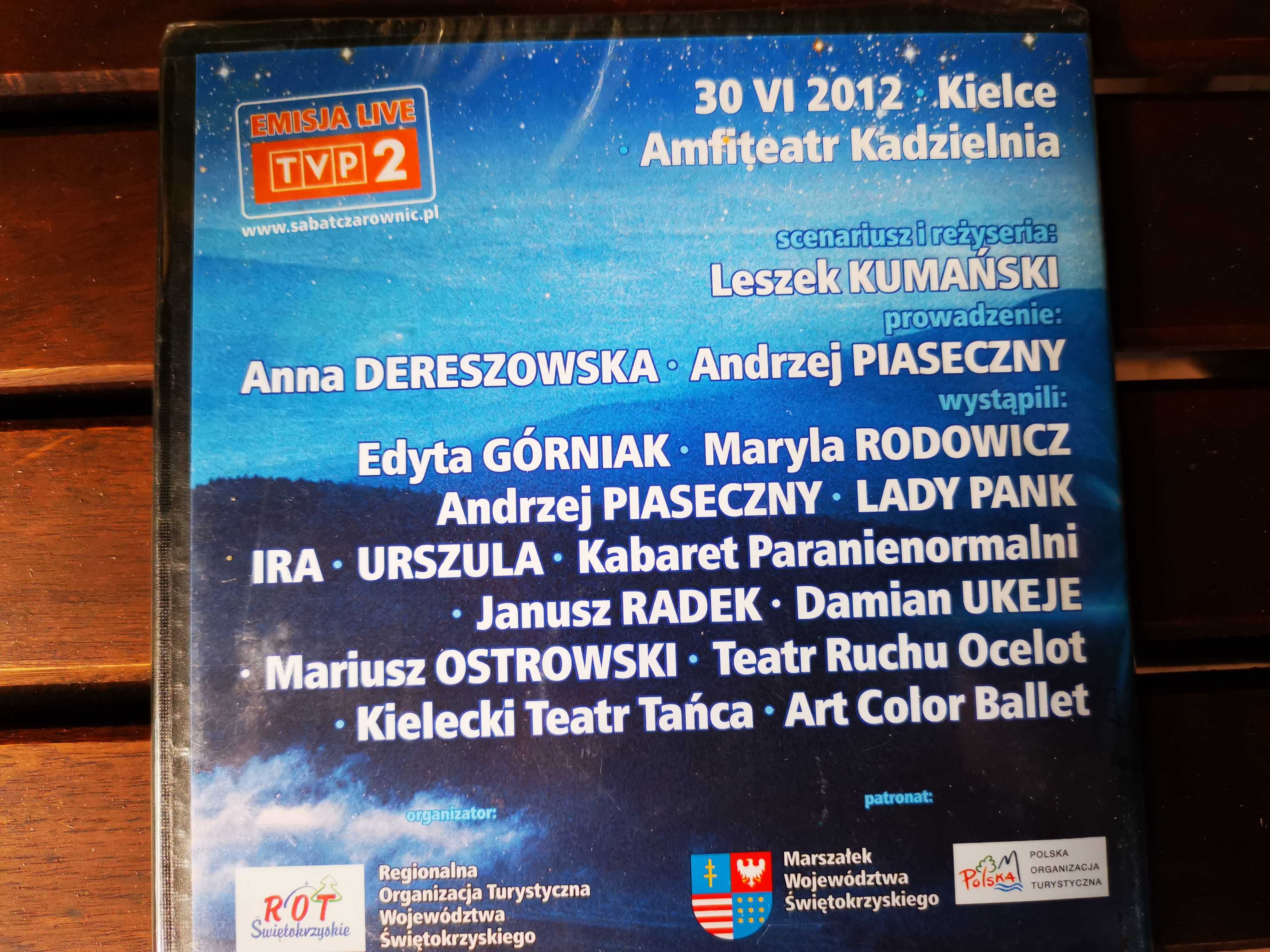 Koncert DVD Sabat Czarownic 3 2012 Kielce Kadzielnia Nowa folia