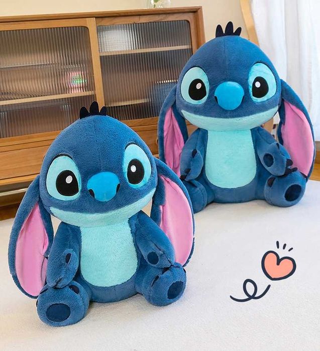 Очаровательный плюшевый Стич 35 см – мягкий и уютный друг!