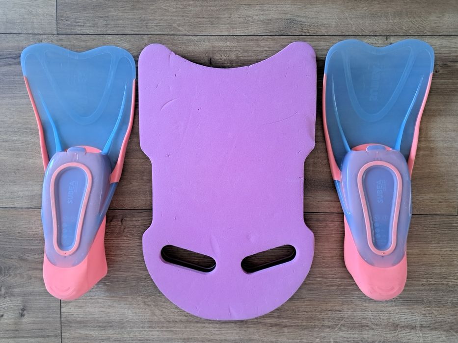 Płetwy Subea Decathlon roz. 36/37+ deska do plywania