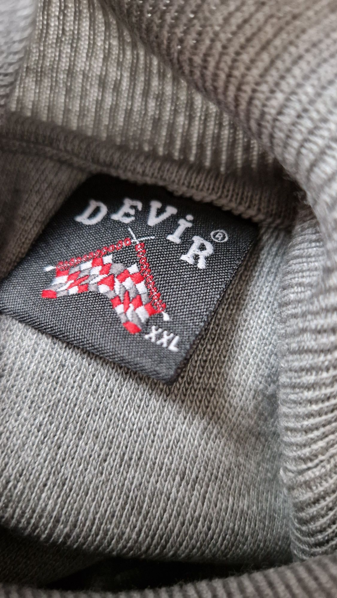 Sweter męski golf rozmiar XXL szary jasny szary sweter do marynarki