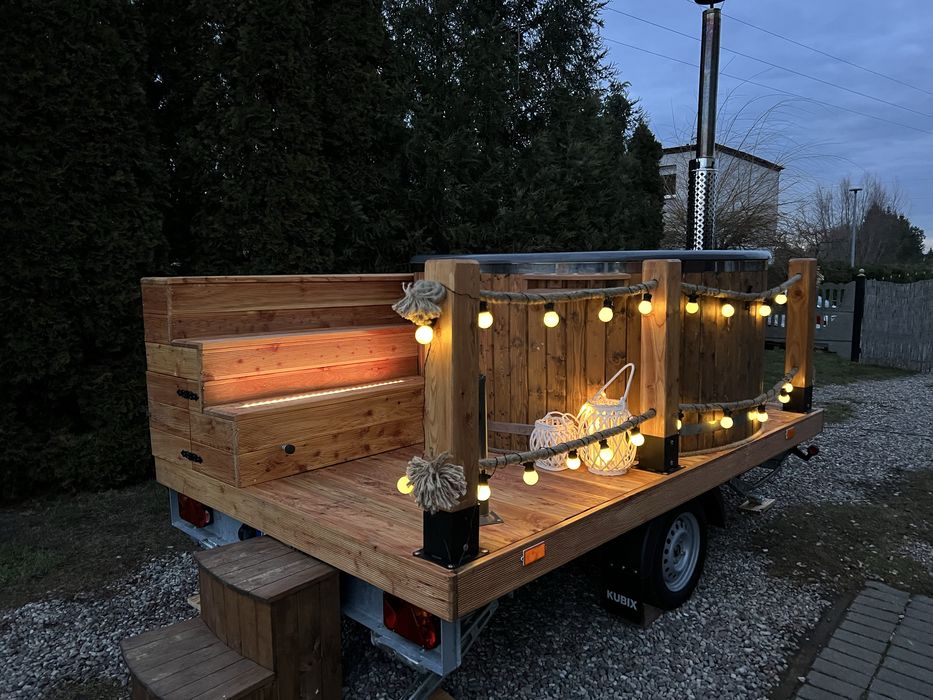 Promocja ! Mobilna Balia/Jacuzzi Wynajem we wskazane miejsce