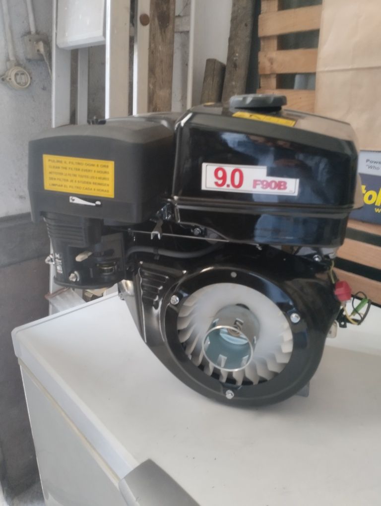 Motor de 9 HP novo mas sem arrancador