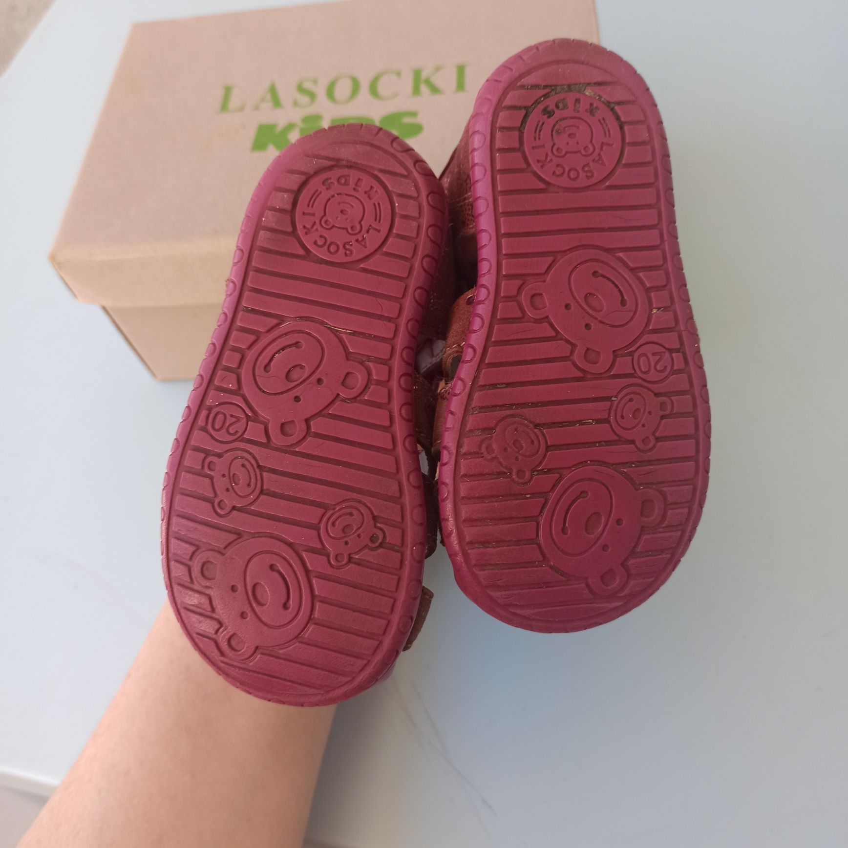Sandały sandałki dziewczęce Lasocki 20