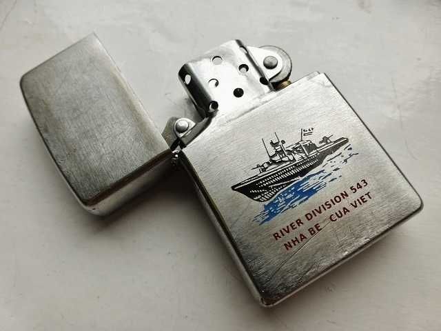 Zapalniczka Zippo Wietnam Weteran Replika PBR US Navy US Army Grawer
