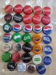 Zestaw 34 kapsle napoje Coca - cola , Pepsi i inne