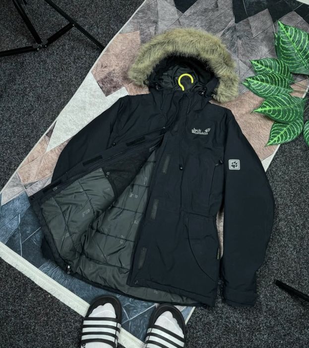 Куртка Jack Wolfskin женская пуховик зимний до -15 размер С-М