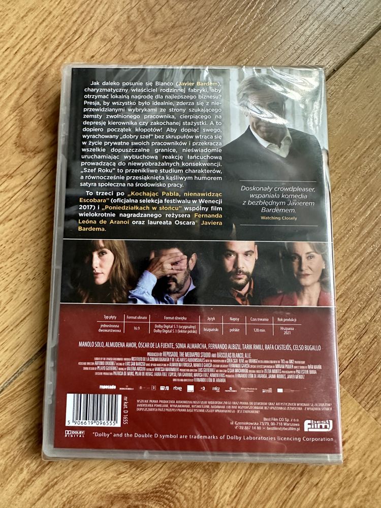 Szef roku DVD w folii Javier Bardem